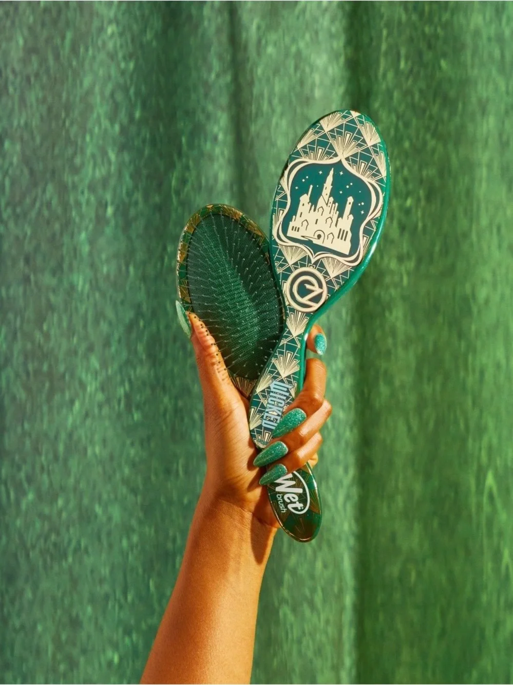 Wet Brush Wicked Original Detangler Hair Brush & Satin Scrunchie Set